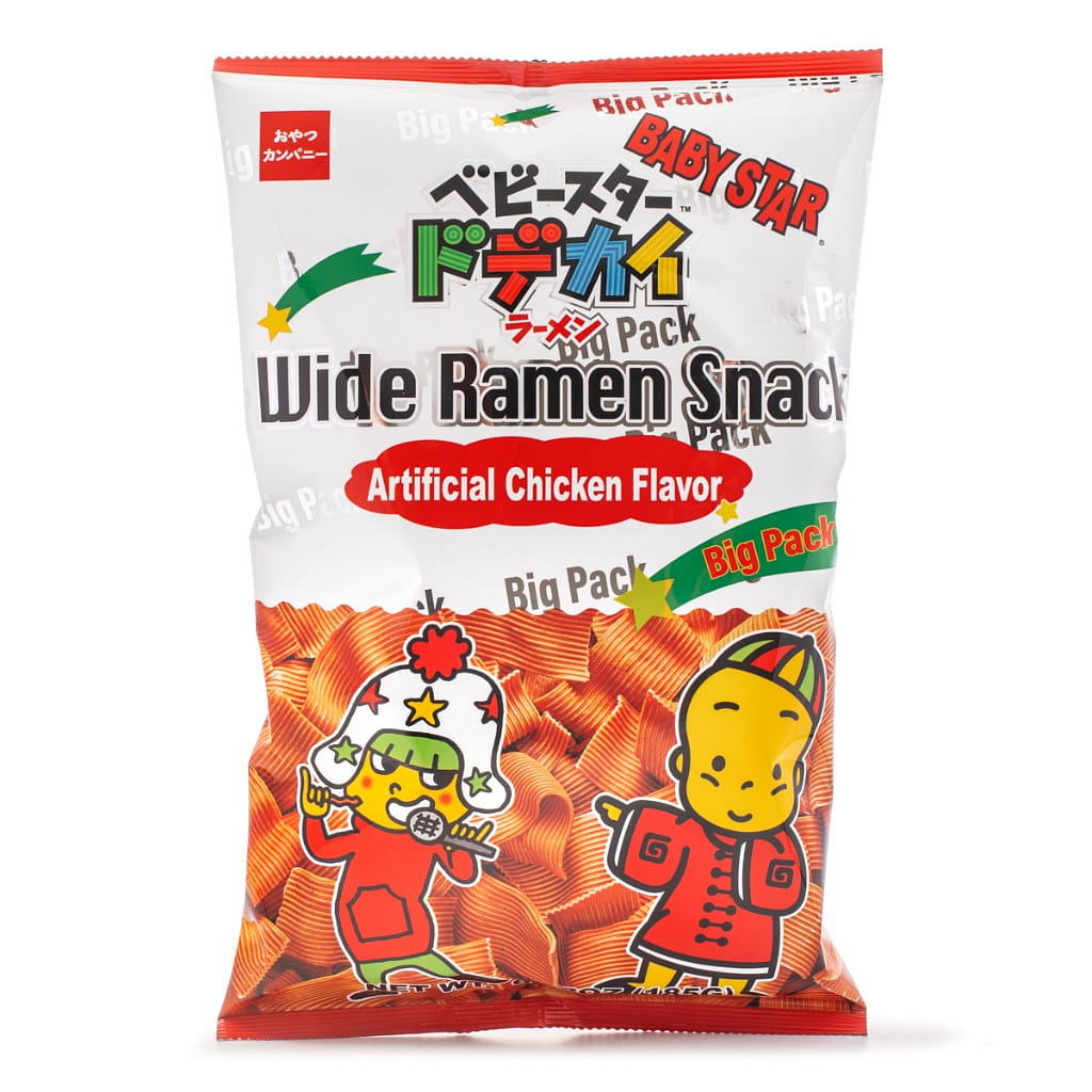 Baby Star Wide Ramen Snack Chicken Flavor 170 g*12 pack