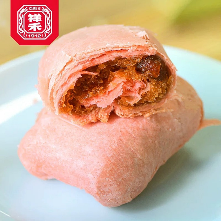 祥禾饽饽铺山楂卷酥糕点传统老式酥皮点心天津特产零食 250 克