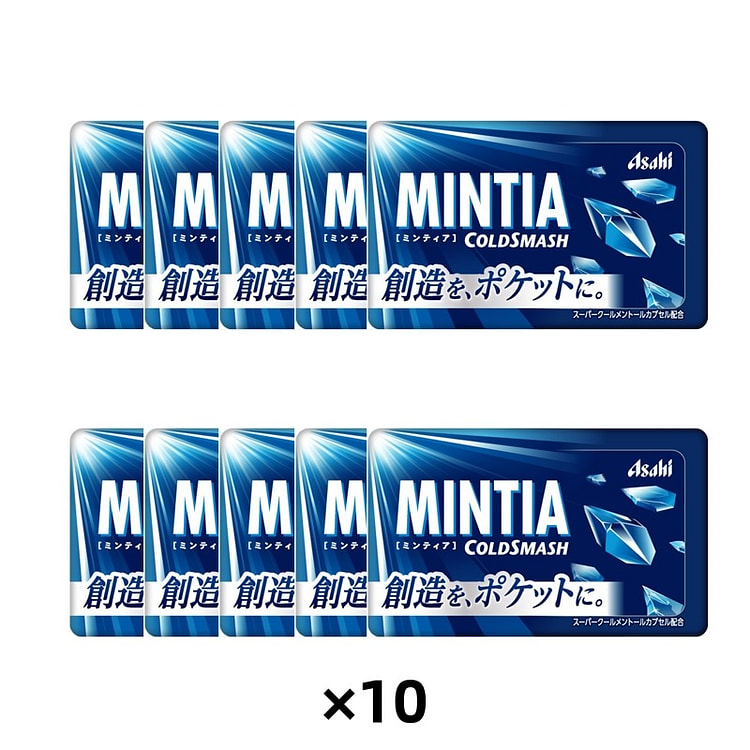 Asahi Mintia Cold Smash 50 tablets * 10 1 each