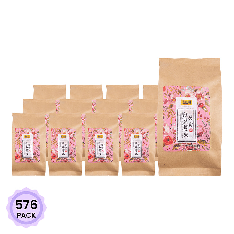 Trà Đậu Đỏ, Hạt Ý Dĩ & Khiếm Thực 0.19 oz*576 pack