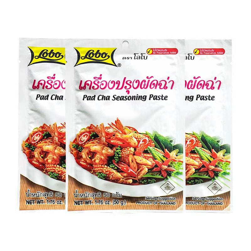 Lobo Spicy fried small hoisin Sauce 50g*3 bags 150 g