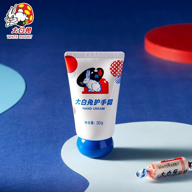 大白兔护手霜 30克 1 盒