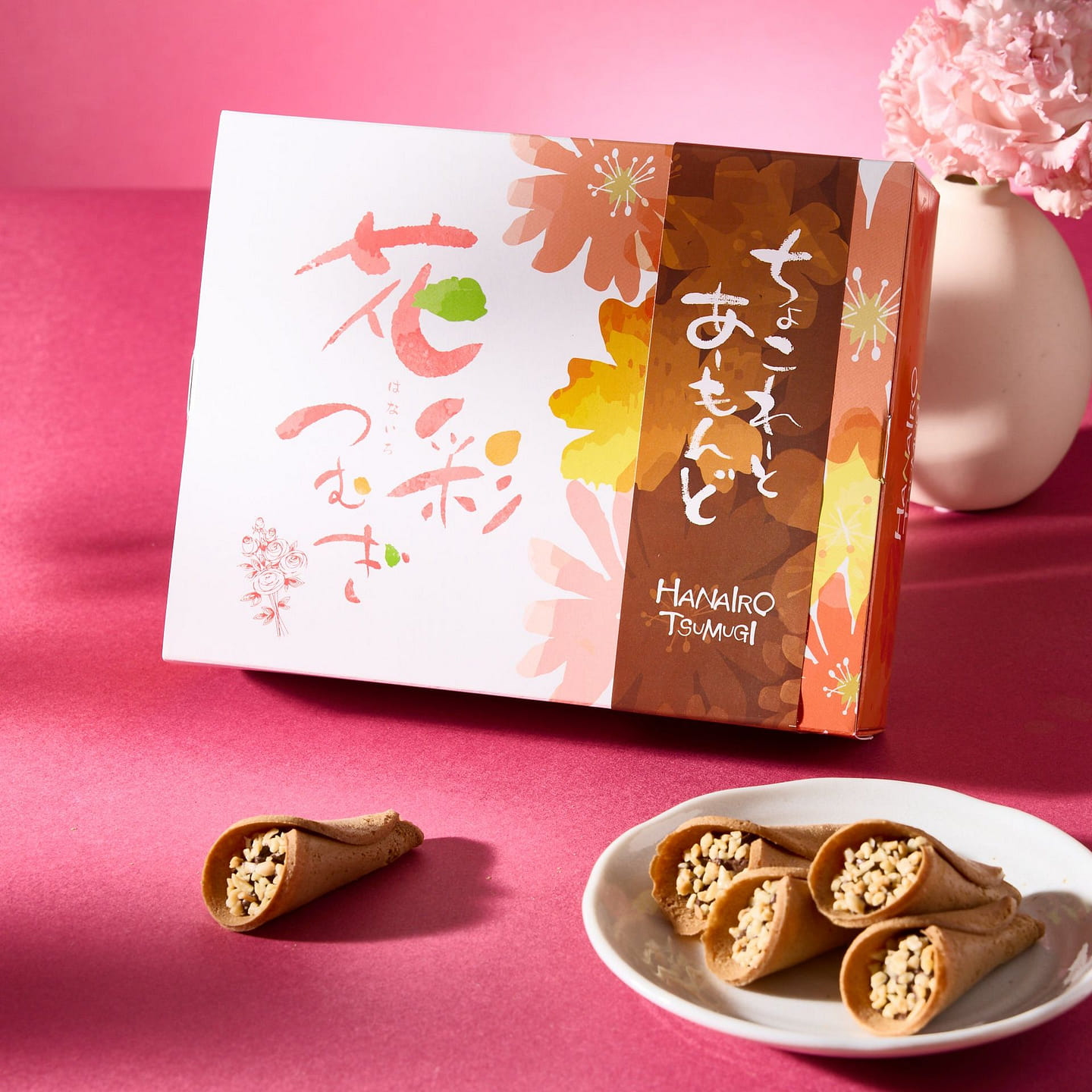 Chocolate Cream Roll Senbei 150 グラム