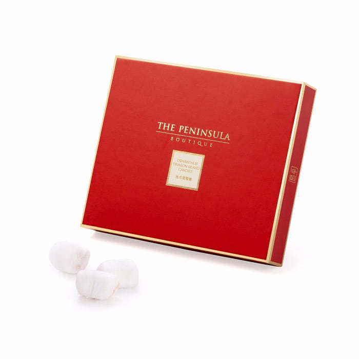 The Peninsula Boutique Osmanthus Dragon Beard Candies Gift Box 9 Pieces 1 each