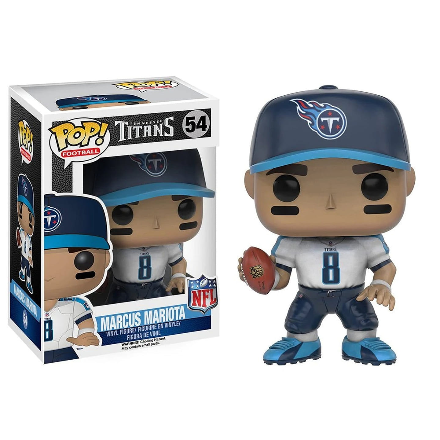 Funko POP NFL – Marcus Mariota (Tennessee Titans) Pop Figure 1 count