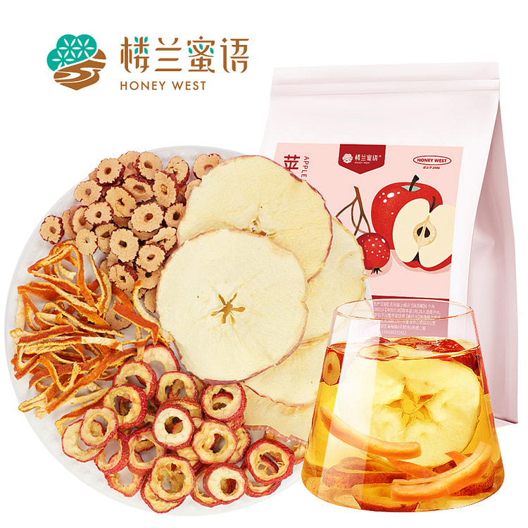 楼兰蜜语 苹果山楂茶140g*1袋
