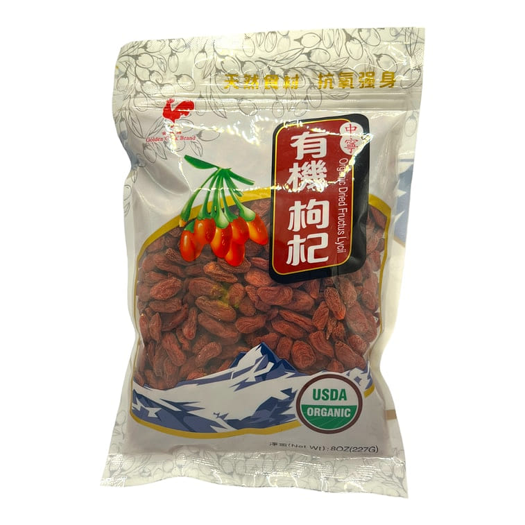 Organic Dried Fructus Lycii Goji Berry Gou Qi Zi 8oz 1 each