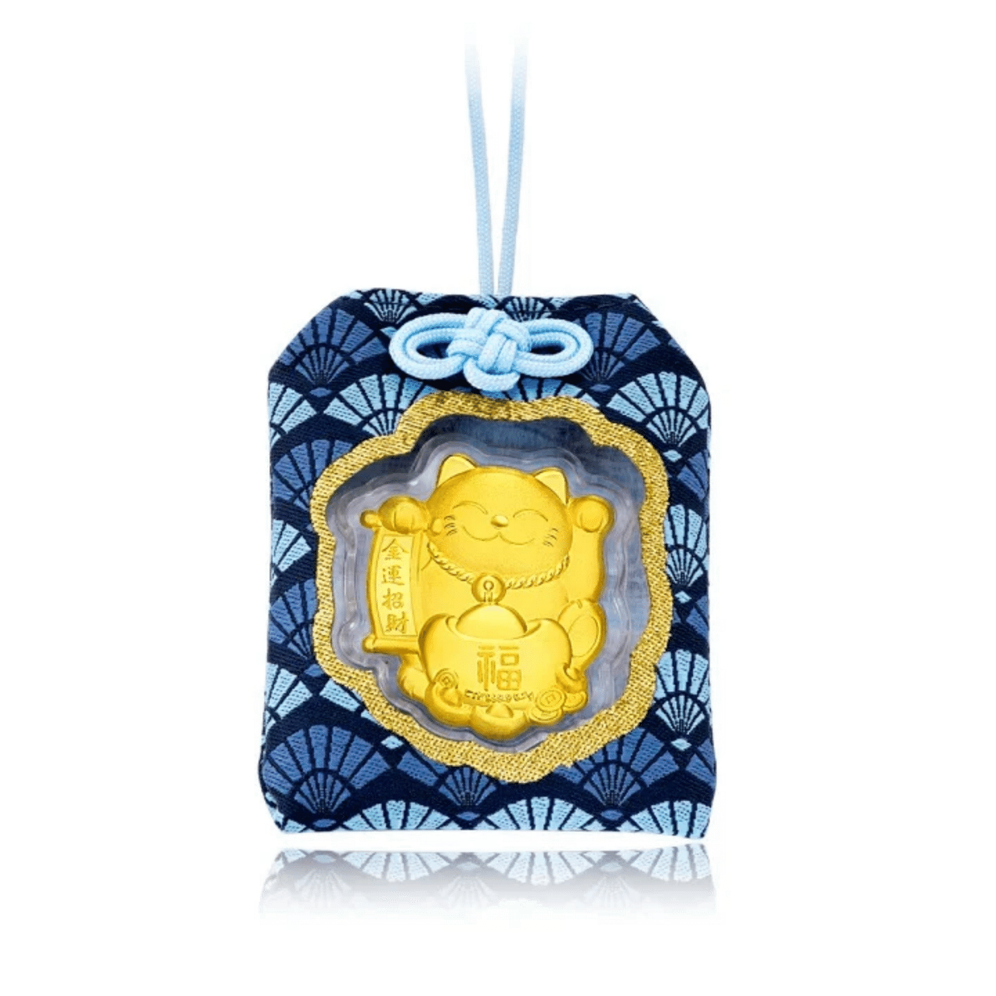 Zhou Dafu (Chow Tai Fook) 999 Gold Amulet for Victory 1 count