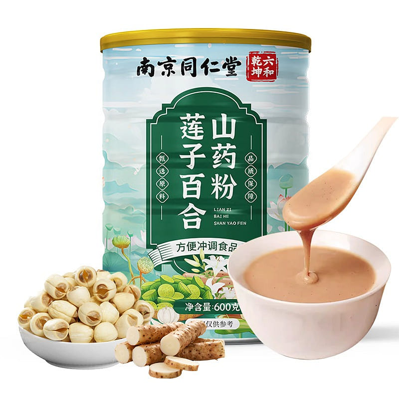 Nanjing Tongrentang Lotus-Seed Lily Yam Powder 600 g