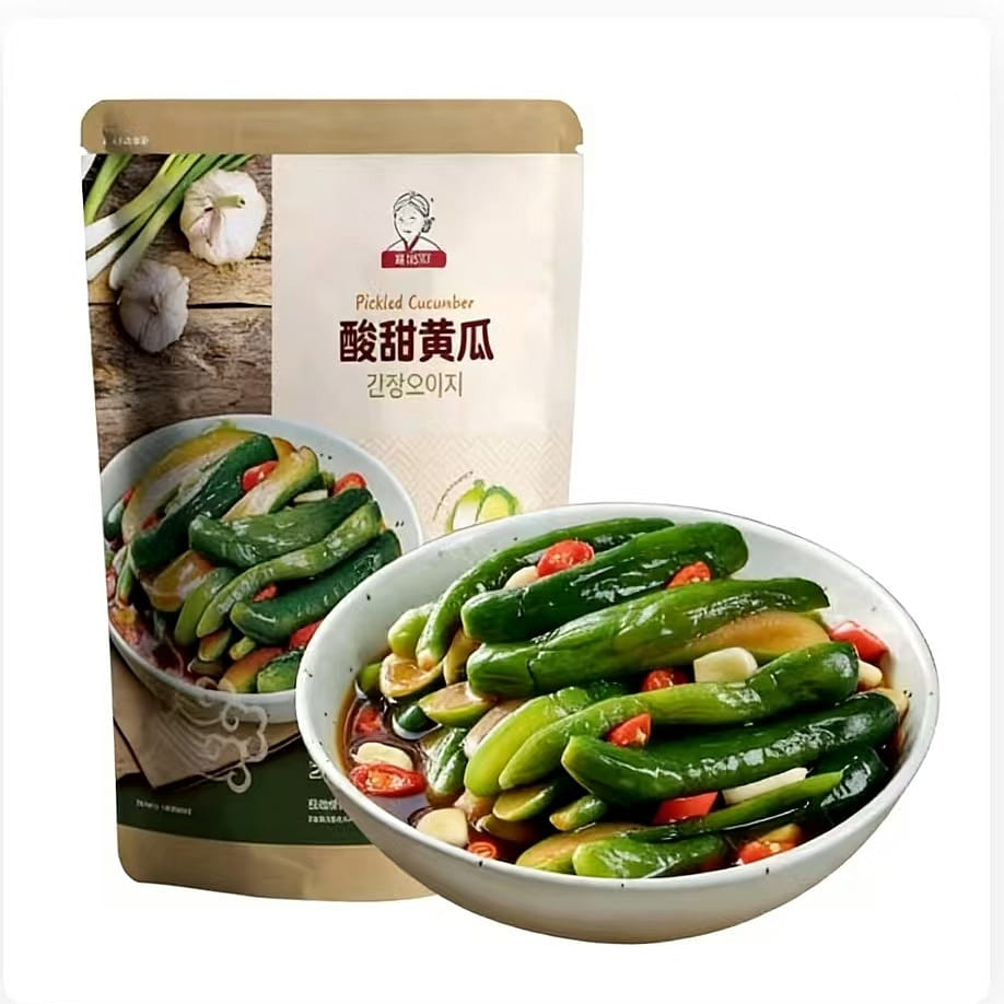 Yanbian pickled cucumber sweet and sour 400g 400 g
