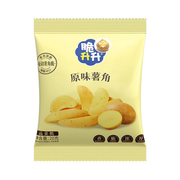 脆升升 薯角（原味） 原切零食小吃 1袋 20 克