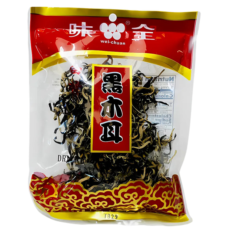 味全黑木耳片2.5oz