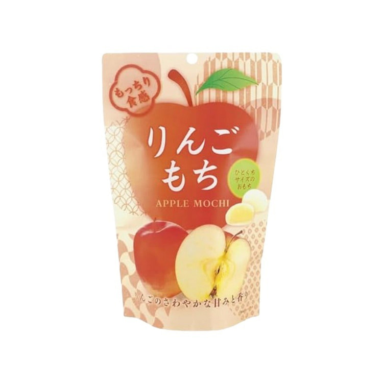 Apple-flavored soft and chewy mochi 130g 1 pack