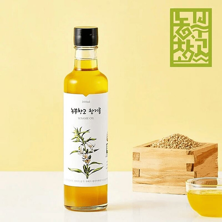 Nongbus Korean Cold Pressed Sesame Oil 180 ml