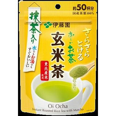 伊藤園 さらさらとける お～いお茶抹茶入り玄米茶 40g