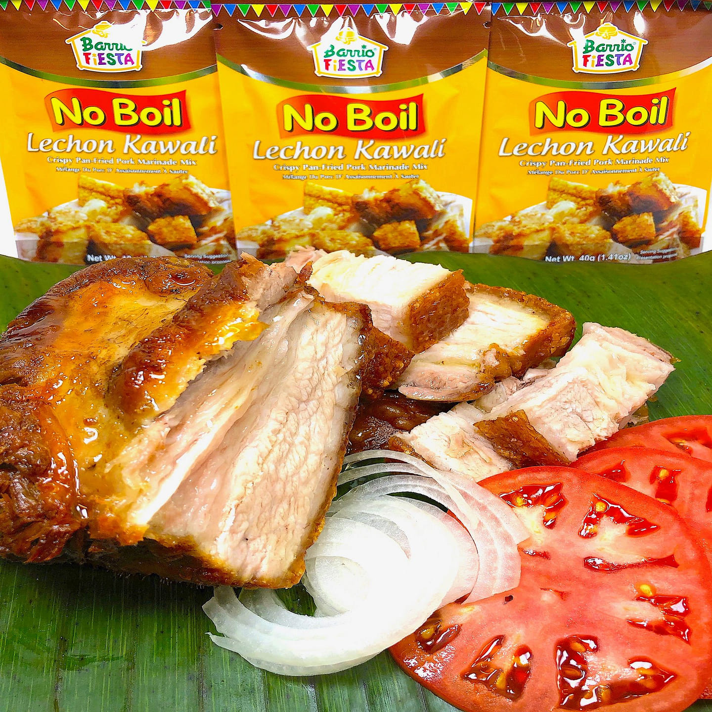 BARRIO FIESTA FILIPINO "LECHON KAWALI" PORK BELLY POWDERED MIX 40 g