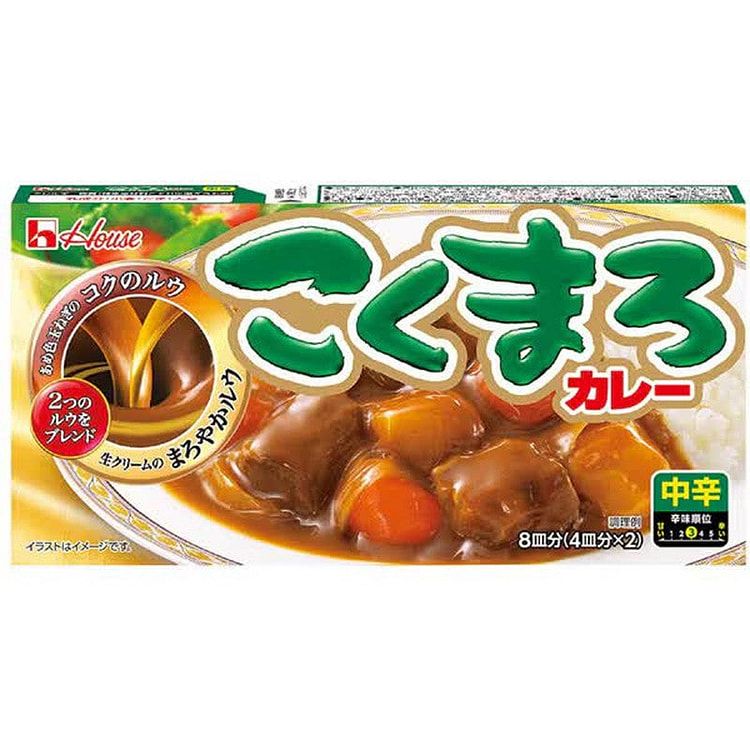 Kokumaro Curry Medium Spicy Roux by House 140g