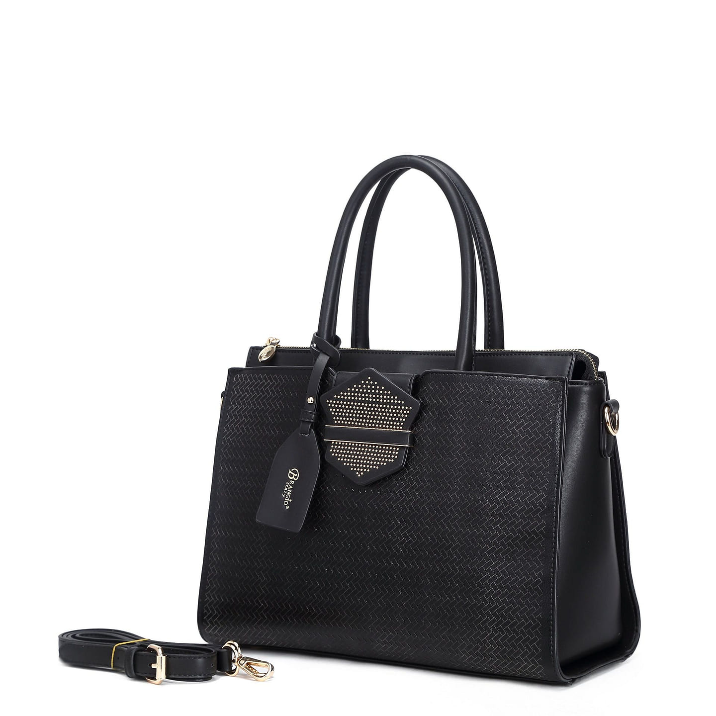 Chic Goddess Handmade Medium Satchel [RAS8171-BK] 1 each