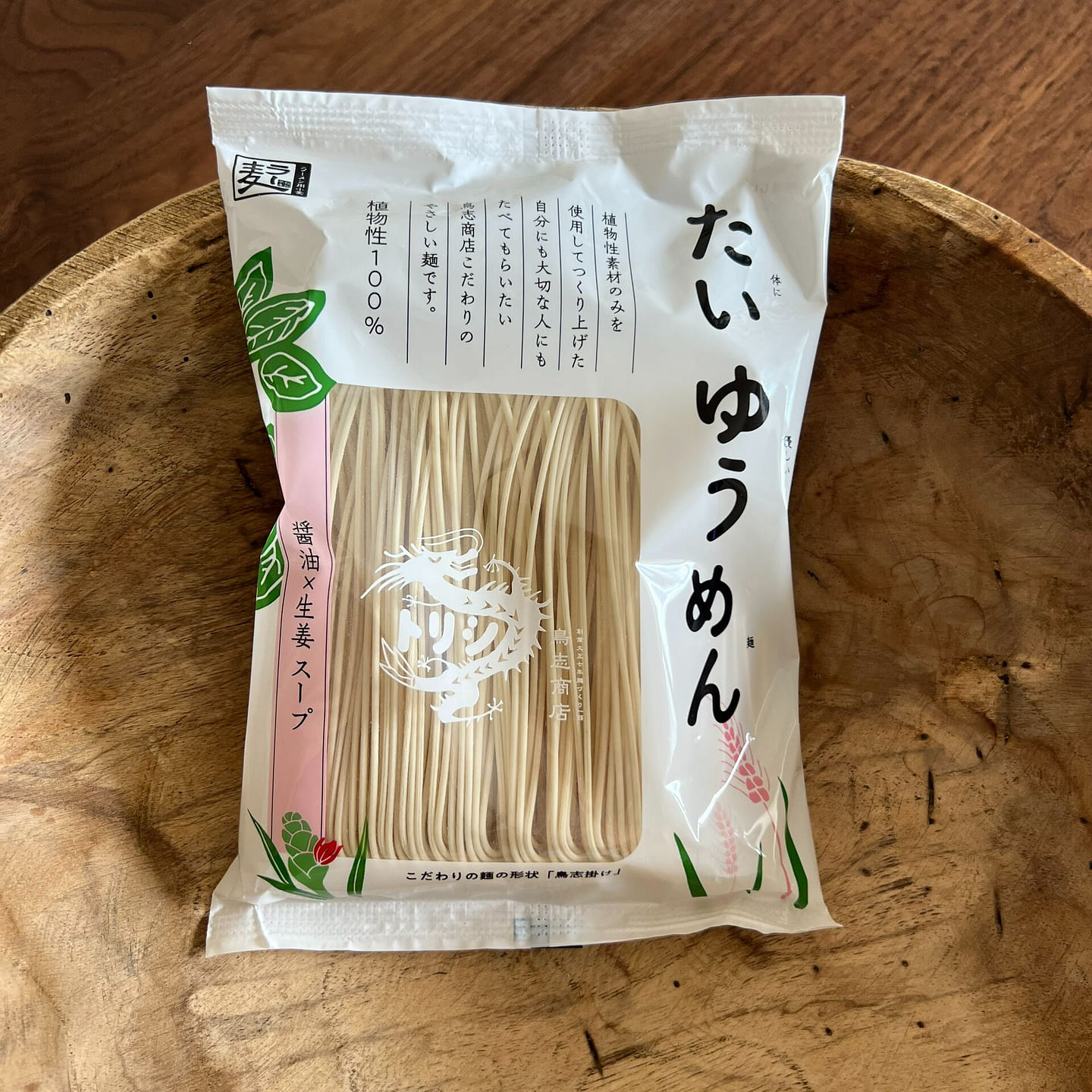 Torishishoten Taiyumen SoySauce Ginger Ramen/Vegan 1 ส่วน