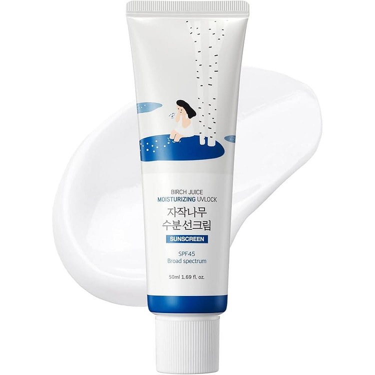 RoundLab白桦树保湿防晒霜SPF50+ 1 份