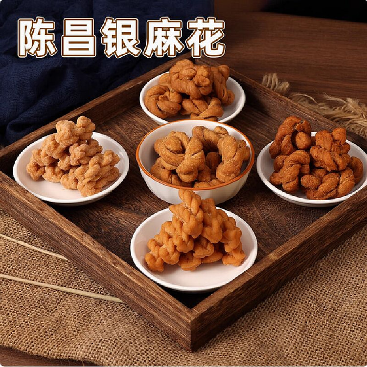 陈昌银 重庆老字号磁器口陈麻花小吃零食