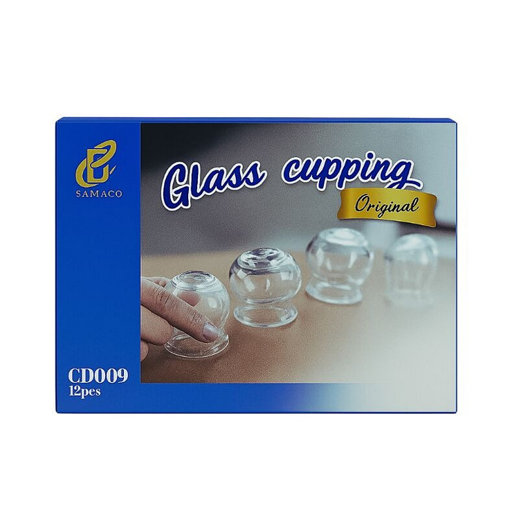 Bộ Giác Hơi Thủy Tinh CAMDACO – 12 Ống