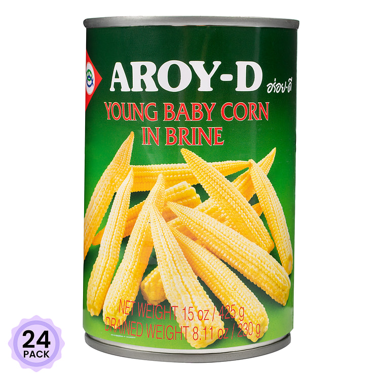 Aroy-D 盐水玉米笋 15 盎司*24 包