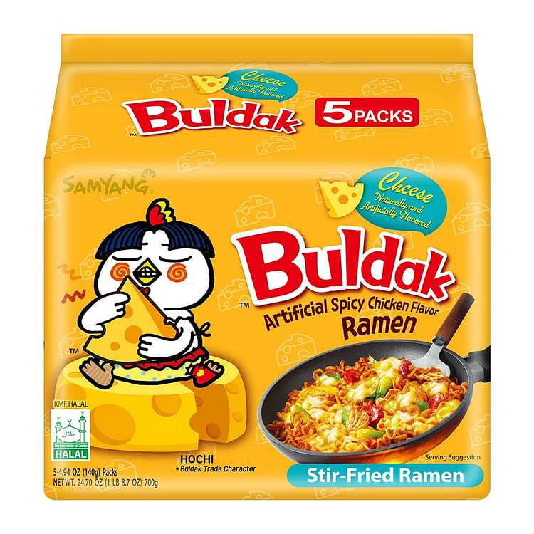 Samyang 芝士鸡辣面 融化款 2.24oz