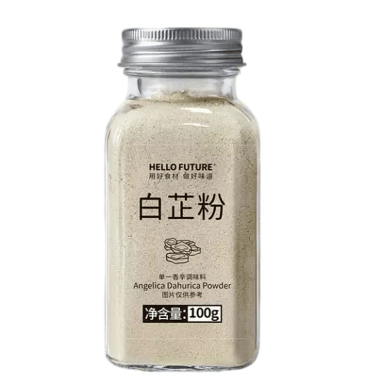 Consume 100g of white angelica powder 100 g
