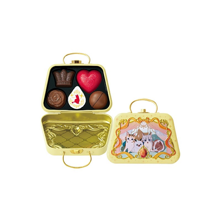 Goncharoff Valentine gift box chocolate kitten