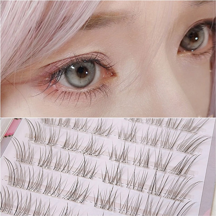 False eyelashes Fox series glue -10 rows 1 box