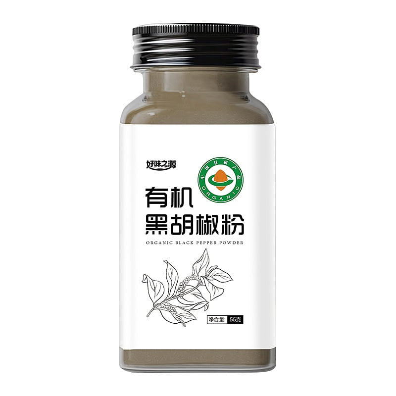 Organic Black Pepper Powder 55g 1 can