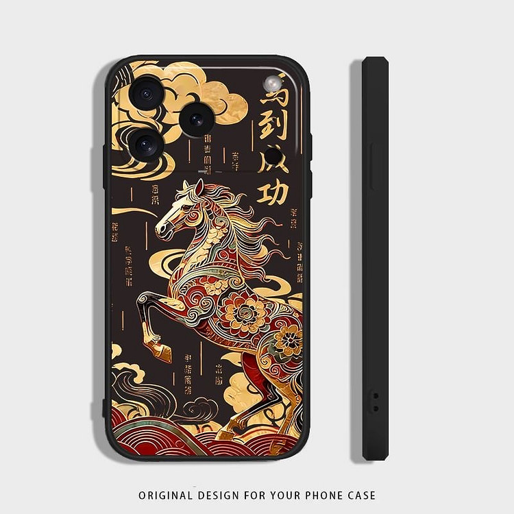 Case for 17pro, Elephant Red Gold Color" 1 each