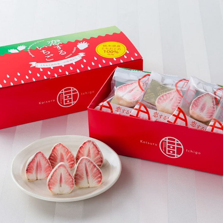 いちご菓子 ハートいちご 10個