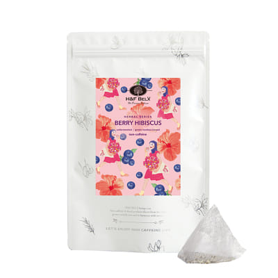 H&F BELX 浆果 芙蓉 茶包 30 袋 1 份