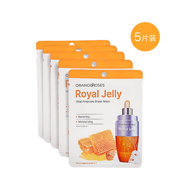 ORANGEROSES Royal Jelly Sheet Mask