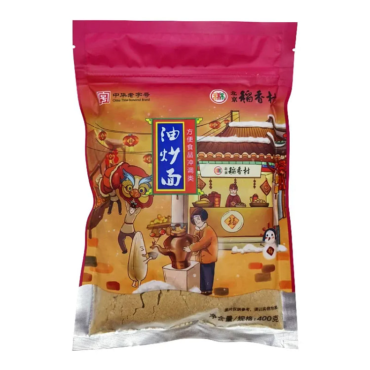稻香村三禾油炒面400g冲饮早餐中式糕点营养美食 400 克