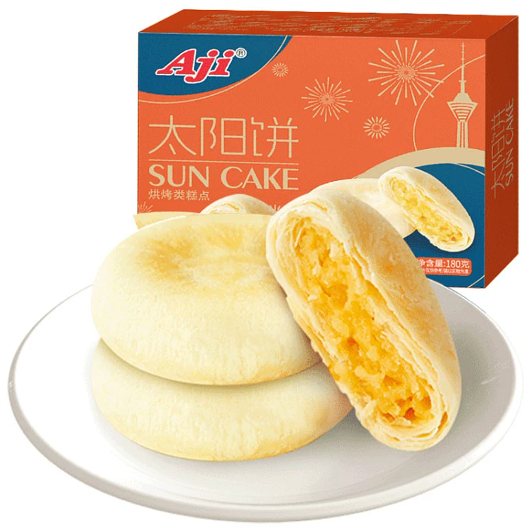 Aji Sun Cake Butter Crispy Cake 180g * 1 Box 180 g