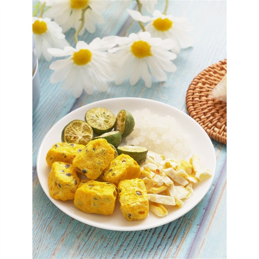 Kumquat Passion Fruit Lemon Tea Freeze-dried Lemon Slices 10pcs