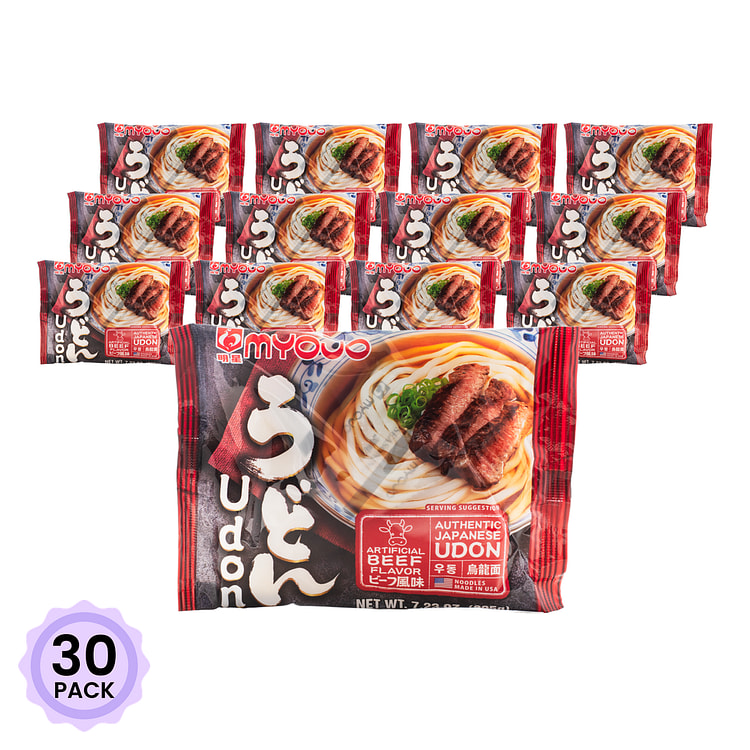 明星 乌冬面 牛肉味 7.23 盎司*30 包