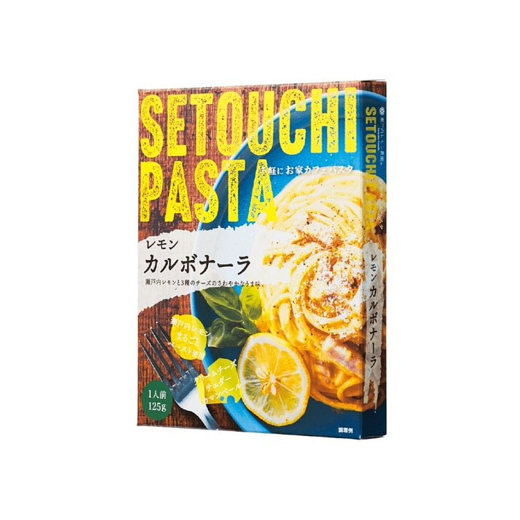 濑户内柠檬农园 柠檬卡邦尼意大利面酱 125g 1 盒