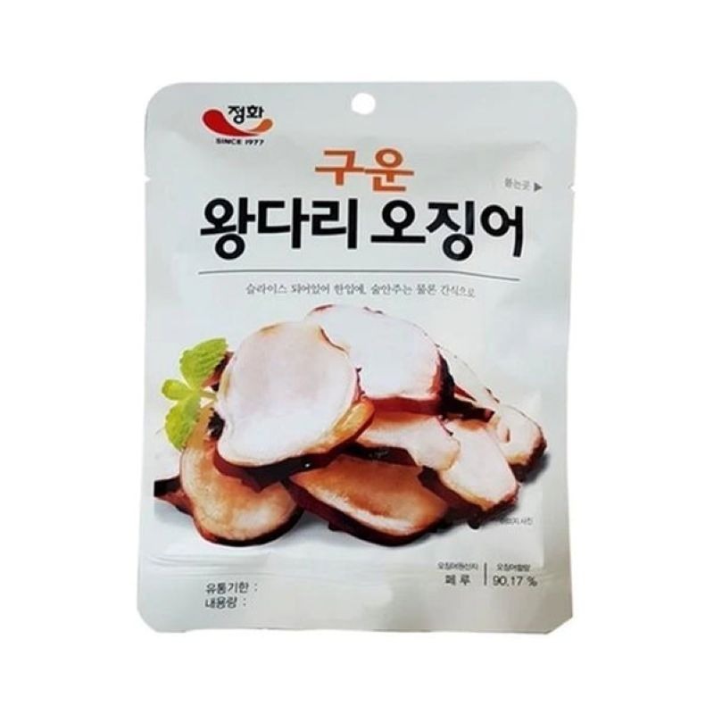 Junghwa Foods King Leg Dried Squid Snack 27 g