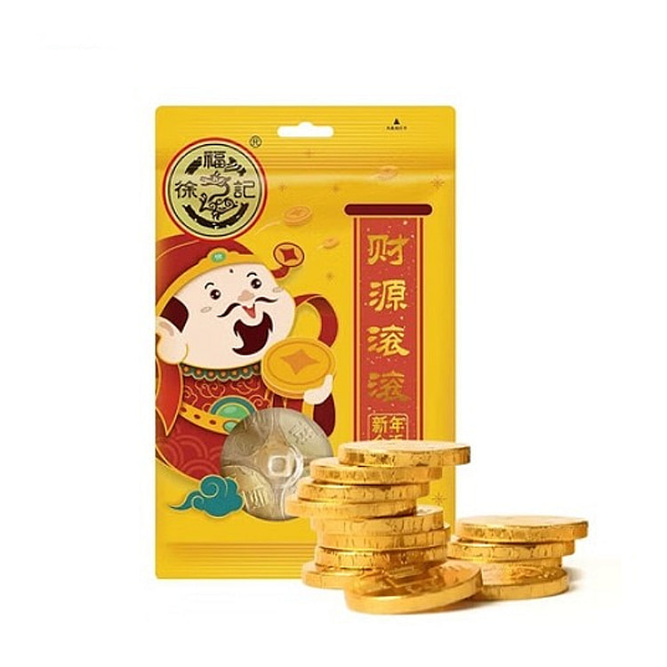 Gold coin chocolate 192g*1 bag 192 g