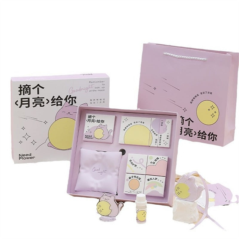 Pick a Moon For You Aromatherapy Plaster Gift Box No Fire-Under The Moon Beach 1 1 count