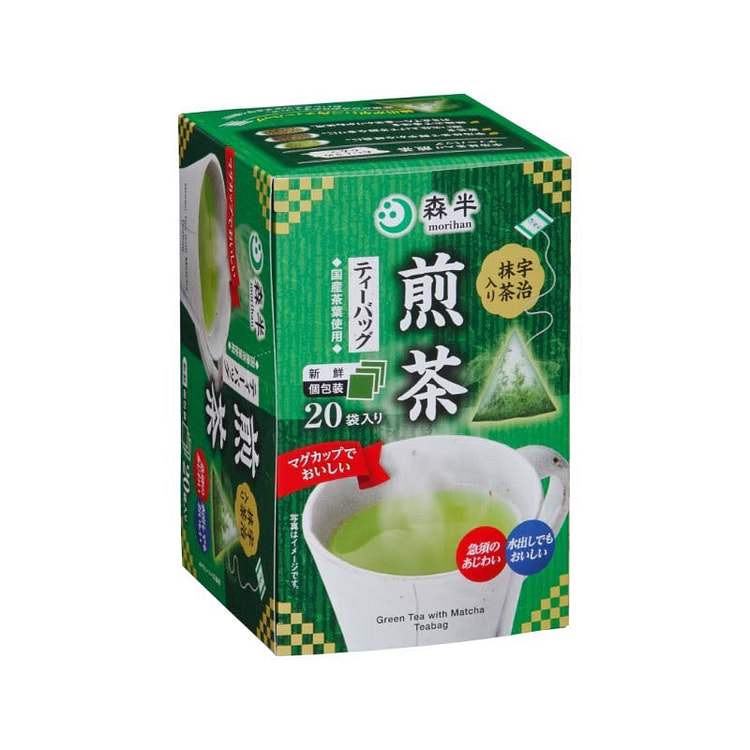 Morihan Uji Matcha Sencha 1.8g x 20 Bags 1 each