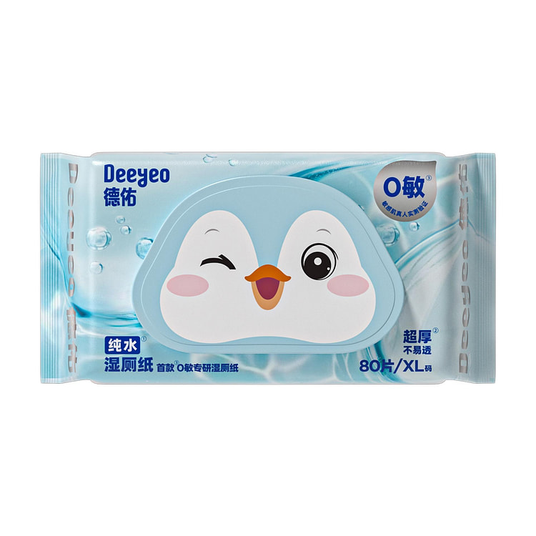 德佑 纯水湿厕纸 80抽 1 份