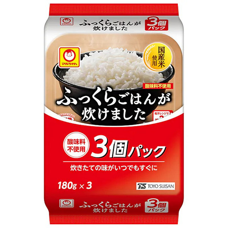 丸ちゃん 蓬松米饭 180g*3包