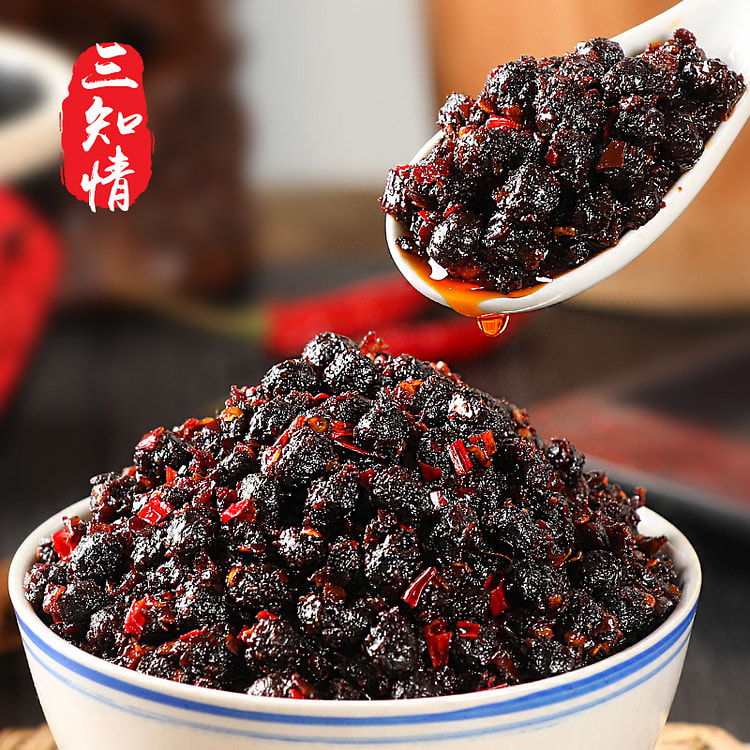 Three flavored black bean chili 280g*1 bottle