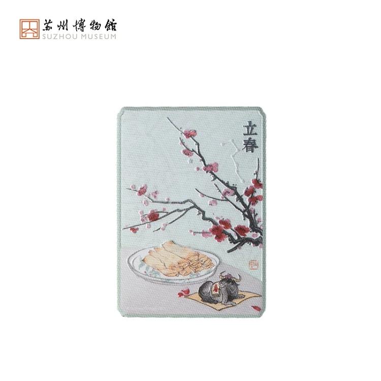 Suzhou Mus. 24 Solar Terms Magnet - Spring Start