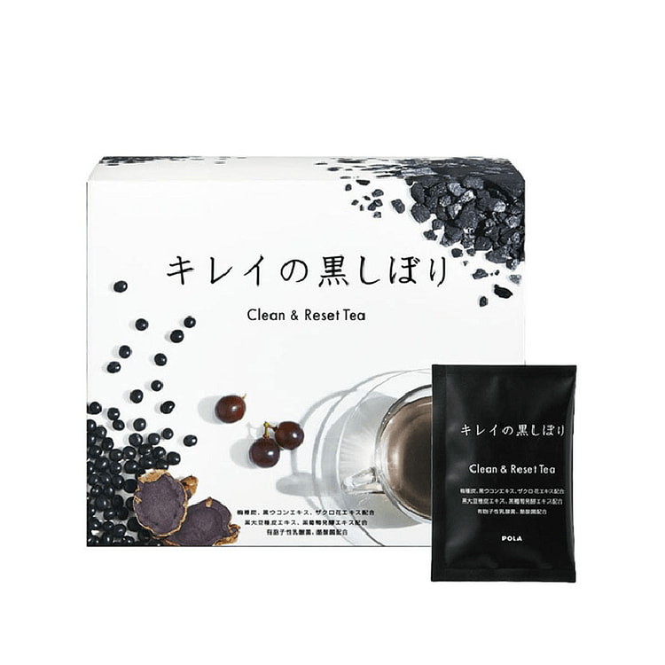 POLA 酵素黑炭去油茶 90袋入